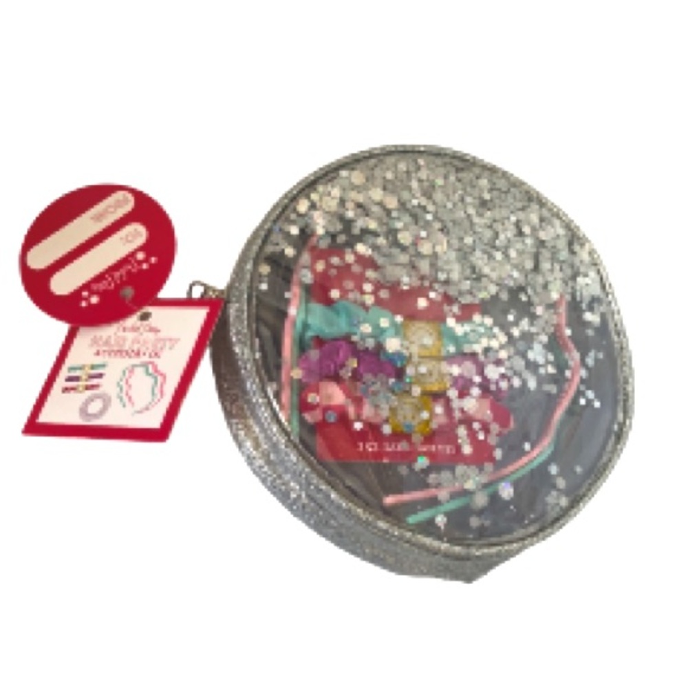Packed Party HAIR PARTY Hair Bands and Smiley Face Scrunchies Gift Set